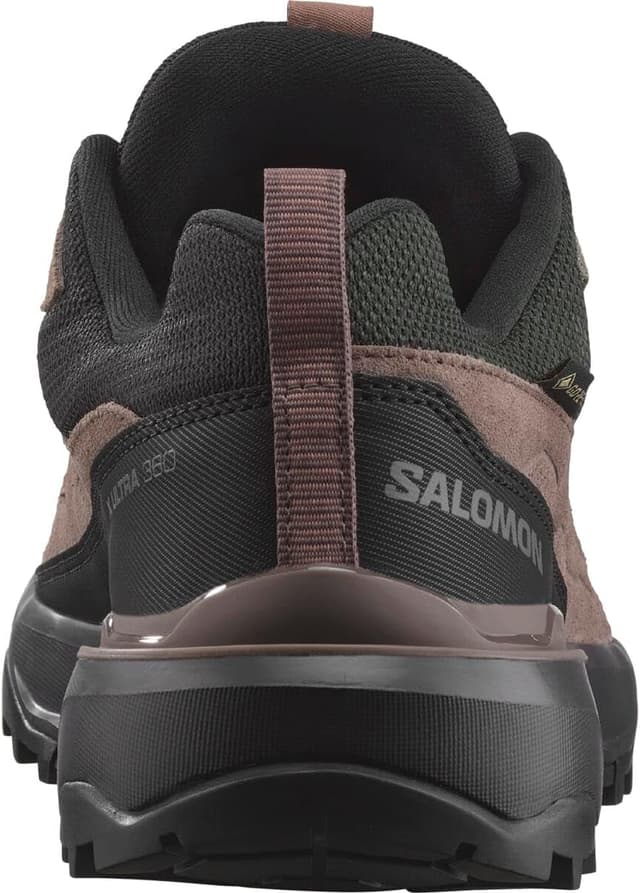 Detalle 2 de Salomon X Ultra 360 Leather Gore-Tex : chaussures de randonnée imperméables pour femme, stabilité et adhérence tout temps