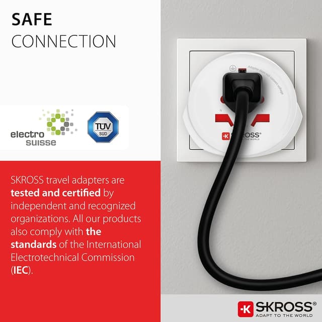 Thumbnail 5 de Skross 1.500225-E adaptateur UK 1750W 🔌