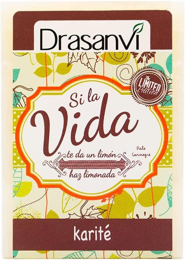 Detalle de DRASANVI JABON KARITE 100G nutritivo para pieles secas