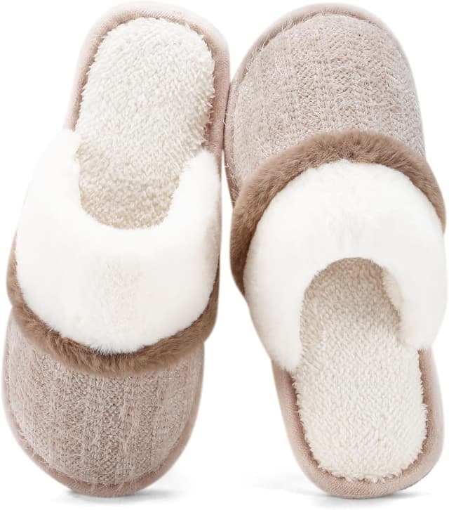 Thumbnail 6 de GOEWY Cozy Slippers for Women – Fuzzy memory foam house shoes with anti-skid sole