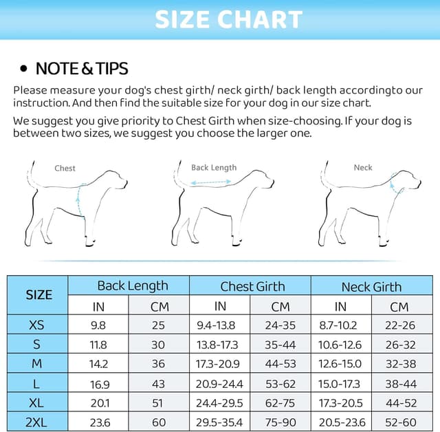 Detalle de CITÉTOILE Warm & Windproof Dog Coat XL