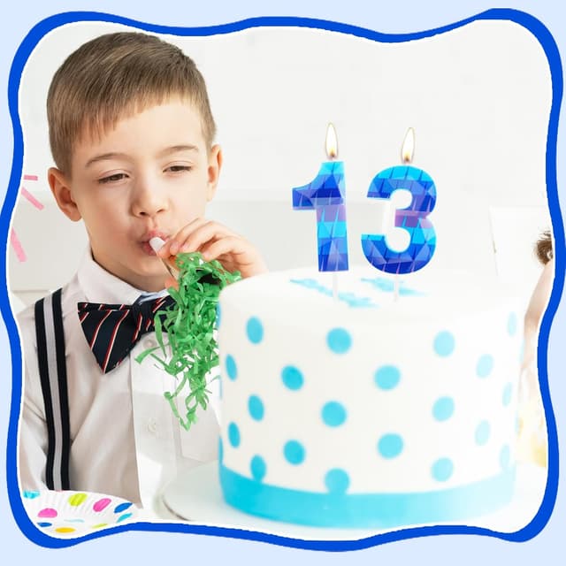 Detalle de Hongplus 3D Video Game number 6 birthday candle piñata-style cake topper