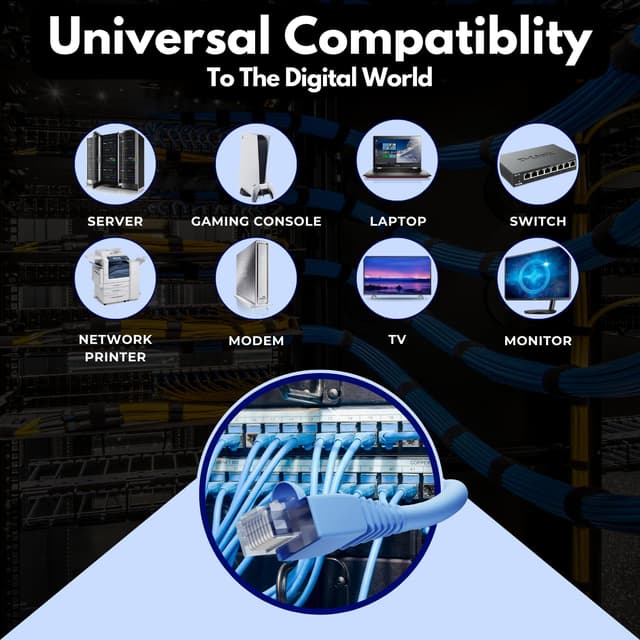 Detalle 2 de ATS Cables CAT6 Plenum (CMP) 1000FT Ethernet Cable, 23AWG UTP 4-Pair (DSX-8000 test passed)