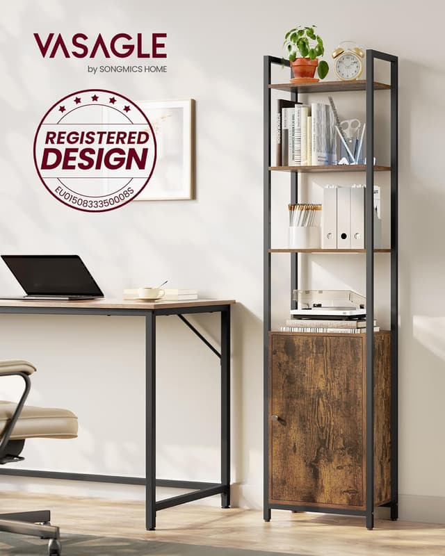 Detalle 2 de VASAGLE LLS132K01 libreria a 6 ripiani