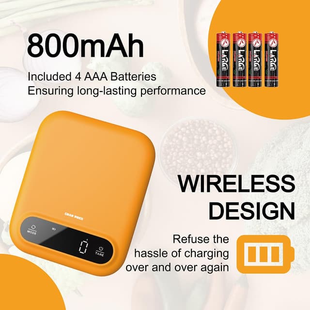 Thumbnail 6 de GRAM PRES Digitale Küchenwaage 11lb