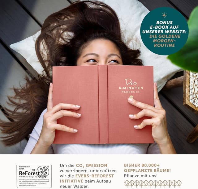 Thumbnail 6 de 6‑Minuten Tagebuch 2026 Dankbarkeitstagebuch 📘