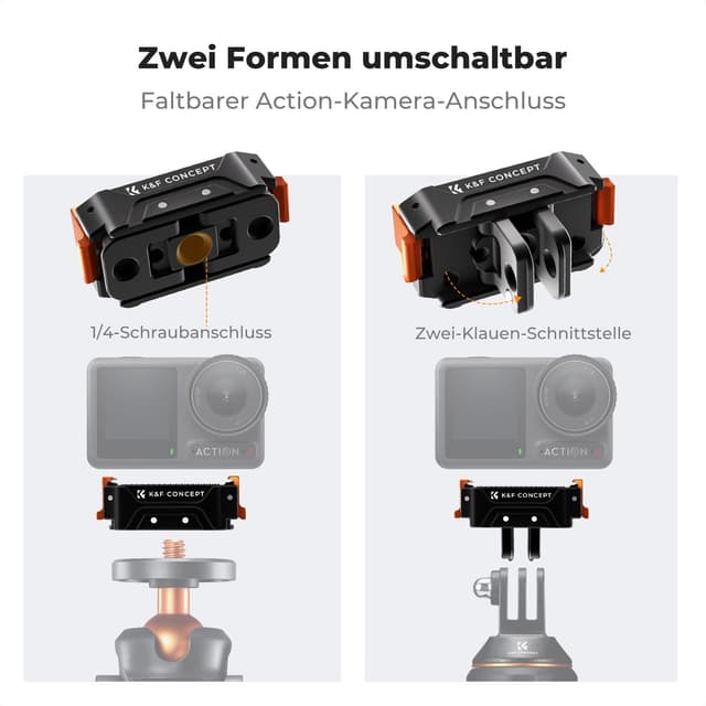 Thumbnail 3 de K&F CONCEPT Magnethalterung für Osmo Action