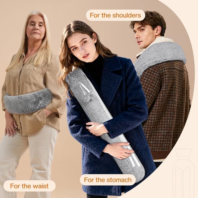 Detalle 2 de BOLEi Extra Lang Wärmflasche 73 cm