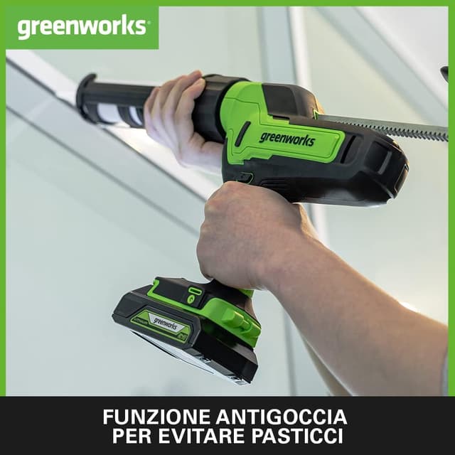 Thumbnail 2 de Greenworks G24CG Pistola Sigillante Elettrica 2900N