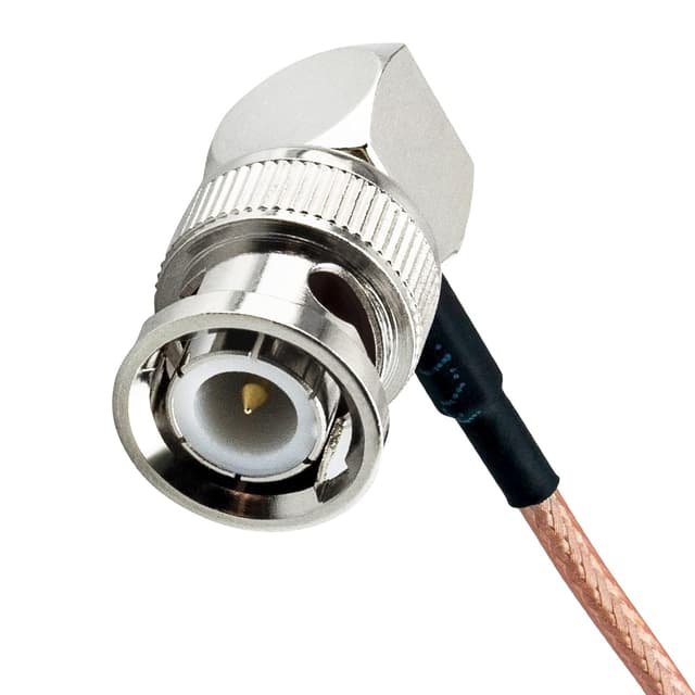 Detalle de urcianow 2x 1 m RG316 BNC Kabel Stecker auf Stecker, 90-Grad-Winkel (50 Ohm) für WLAN/Video & Funkanwendungen