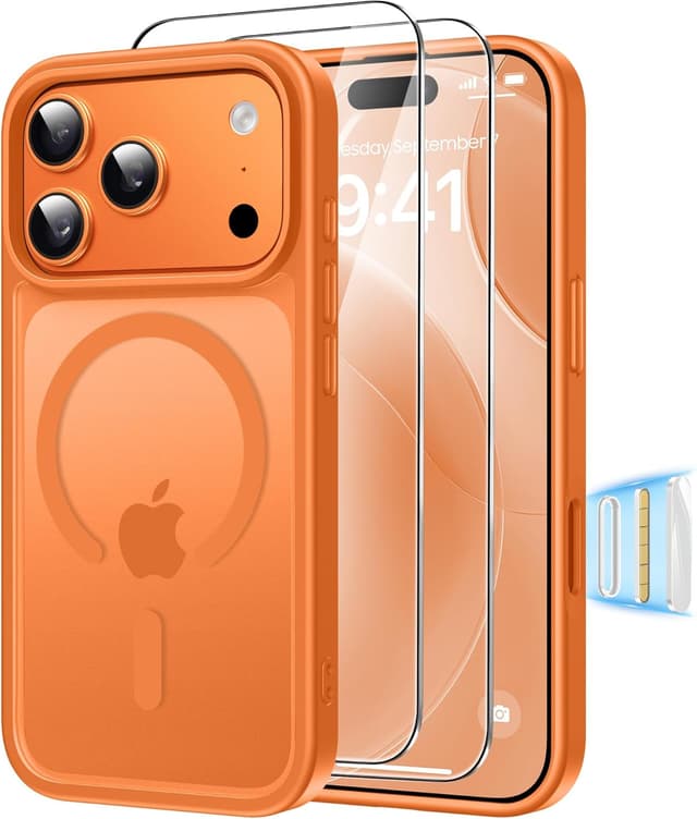 Detalle de Guisessy iPhone 17 Pro, coque 3 en 1