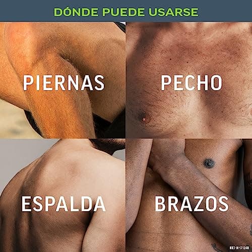 Detalle 2 de Veet Crema Depilatoria Hombre Piel Sensible 400 ml