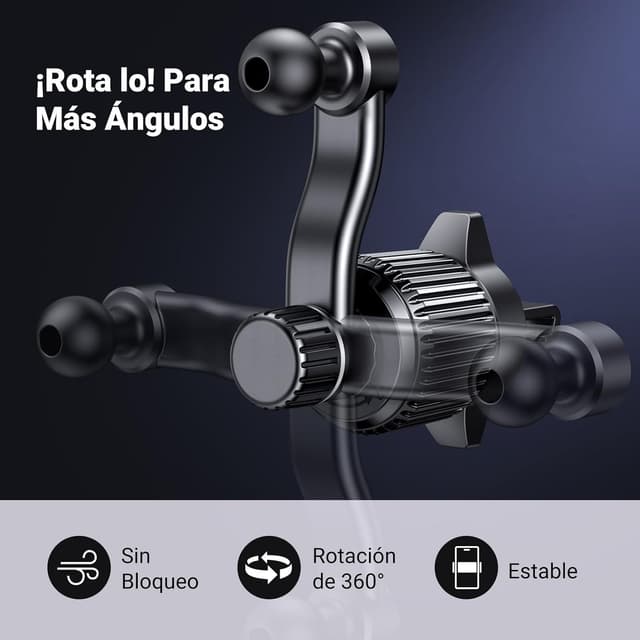 Detalle 2 de UGREEN Soporte móvil para ventilación del coche