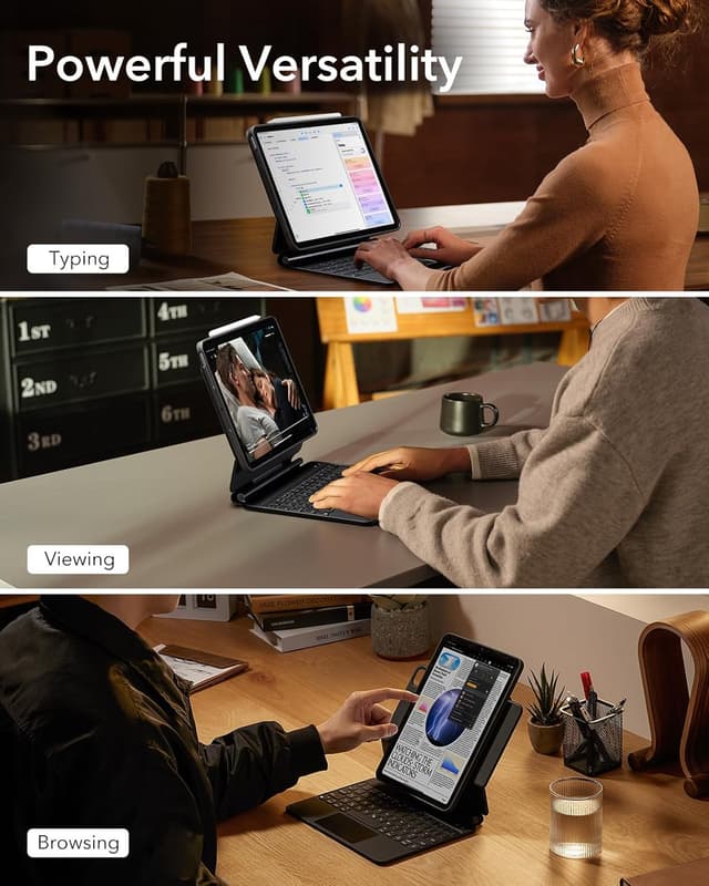 Detalle de ESR iPad Pro 11 keyboard case 5th gen