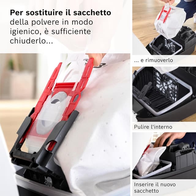 Thumbnail 6 de Bosch Serie 4 BGB41WH1 aspirapolvere 11 m