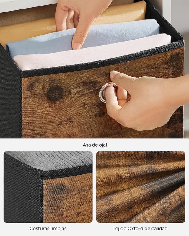 Thumbnail 5 de SONGMICS Caja Almacenaje 26 x 26 x 28 cm