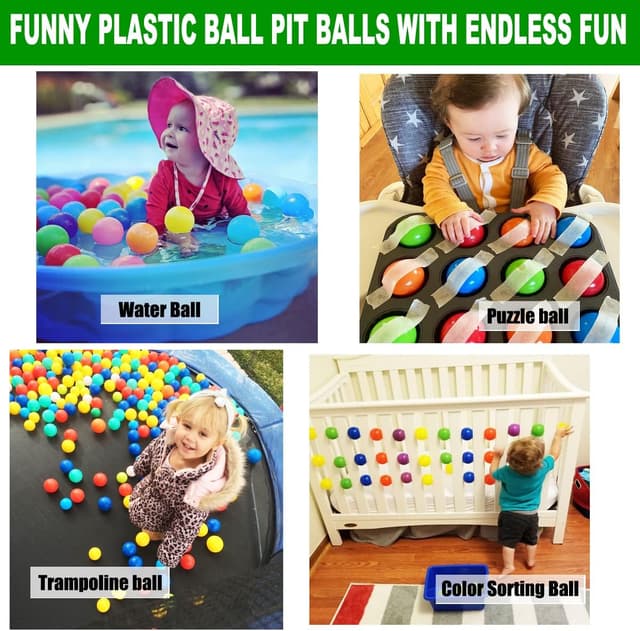 Thumbnail 3 de LANGXUN 200 Ball Pit Balls for Kids