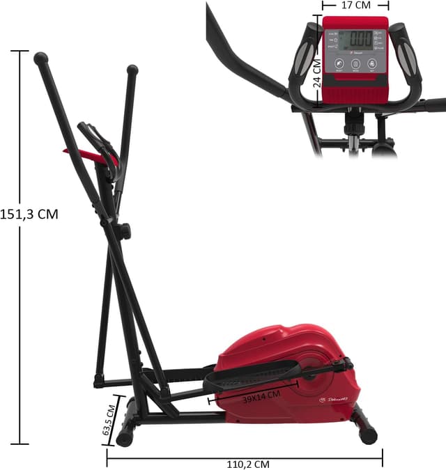 Thumbnail 5 de Bicicleta elíptica 8 intensidad Kinomap 150 kg