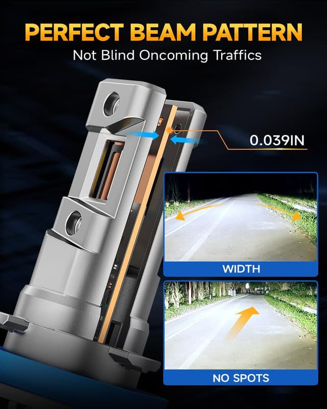 Detalle de Ursprung H11 40,000LM LED Bulbs