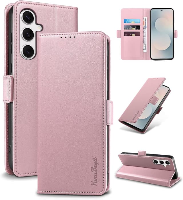 Detalle de Yunubeyii Galaxy S25 FE wallet case