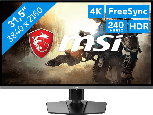 Detalle de MSI MPG 321URXDE QD-OLED 31,5 Zoll Gaming-Monitor