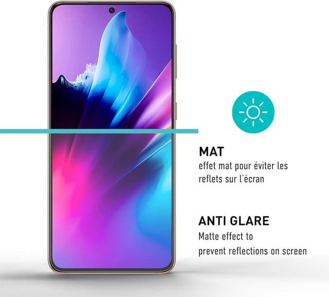 Detalle de smartect TPU Protecteur Galaxy S24 Matte 2 pièces