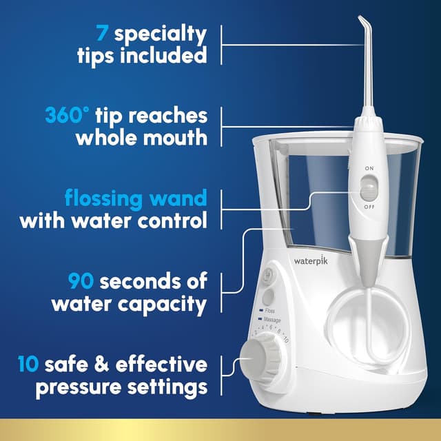 Detalle 2 de Waterpik Aquarius water flosser 10 settings 🦷