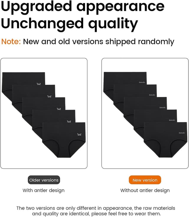 Thumbnail 6 de TANSTC Women’s High Waist Cotton Knickers (Multipack of 5)