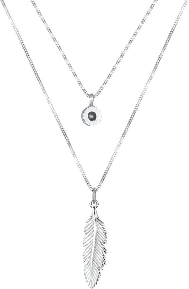 Thumbnail 4 de Elli Damen Halskette Feder Boho Kristall