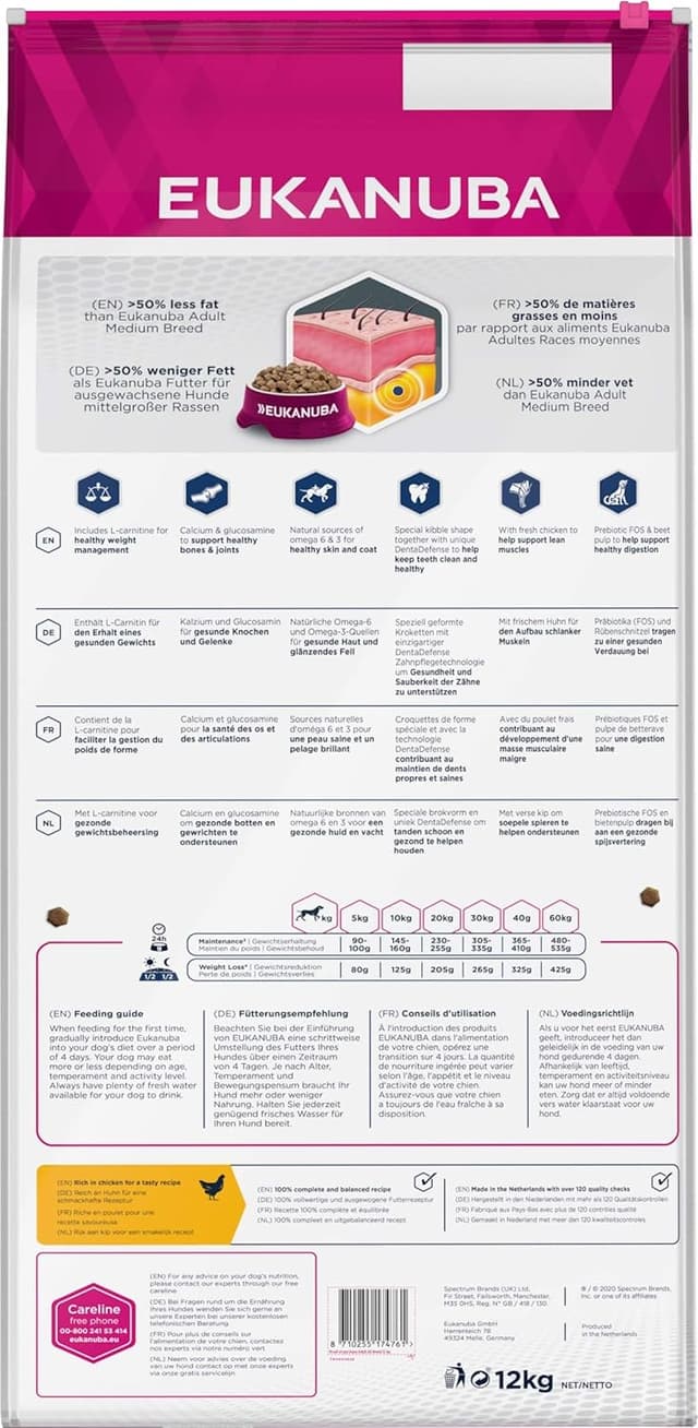 Detalle 2 de EUKANUBA Daily Care pienso para perros 12 kg