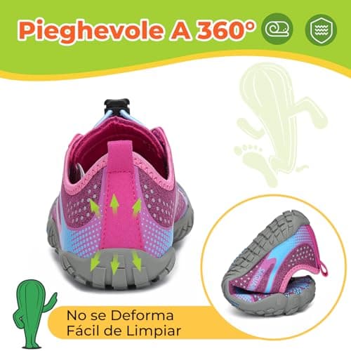 Detalle 2 de SAGUARO barefoot Zapatillas 5 dedos 30