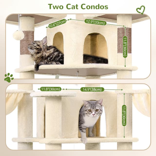 Thumbnail 2 de Globlazer F80 80inch Cat Tower 🐱