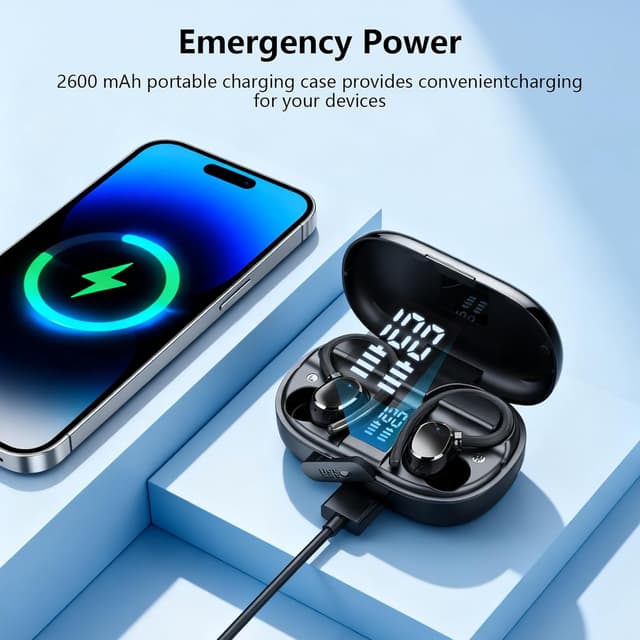 Thumbnail 5 de New 128H Bluetooth 5.4 Wireless Earbuds