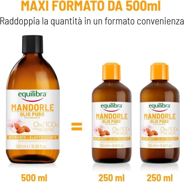 Thumbnail 4 de equilibra Corpo Olio di Mandorle 500 ml
