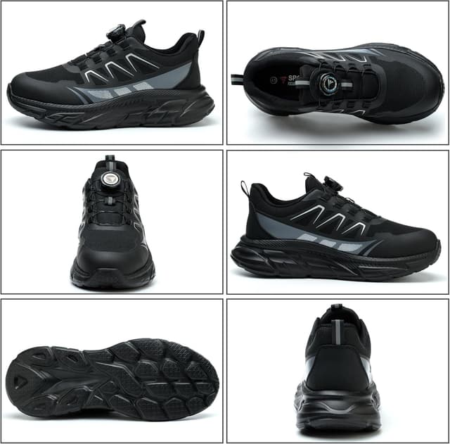 Detalle 2 de RASEARY Sicherheitsschuhe mit Stahlkappe