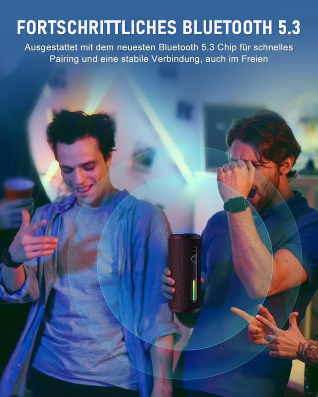 Thumbnail 4 de OHAYO 24W Bluetooth Lautsprecher 30h Akku