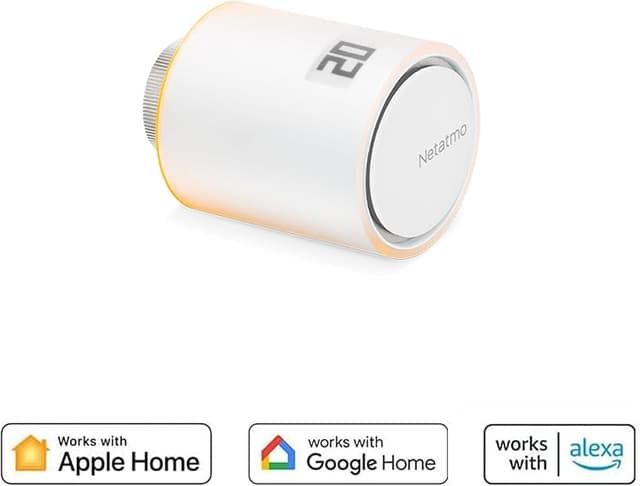 Detalle 2 de Netatmo Válvulas Termostáticas WiFi para Control Remoto 🌡