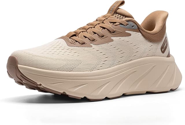 Detalle de ALLSWIFIT Slip On Stability Walking Shoes 56% EVA Rebound 🏃♀