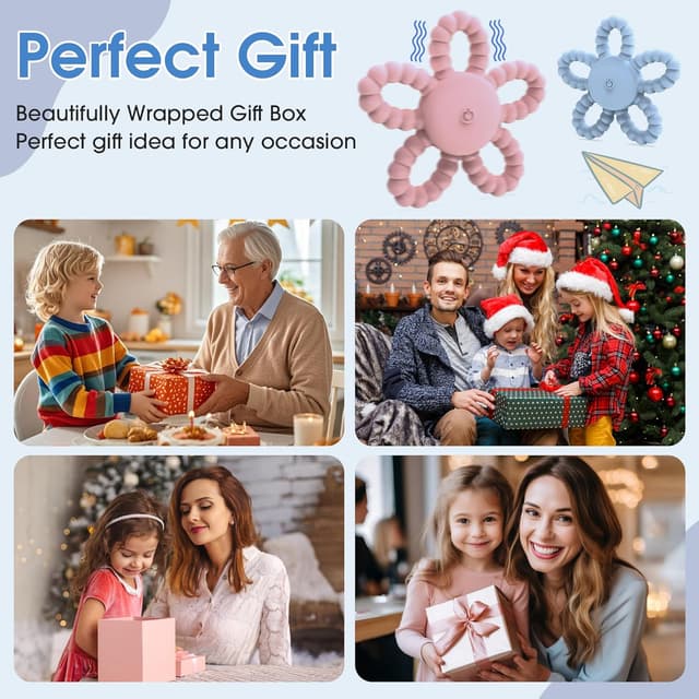 Thumbnail 6 de Vibrating Chew Toys for Autistic Children 3-mode sensory toy