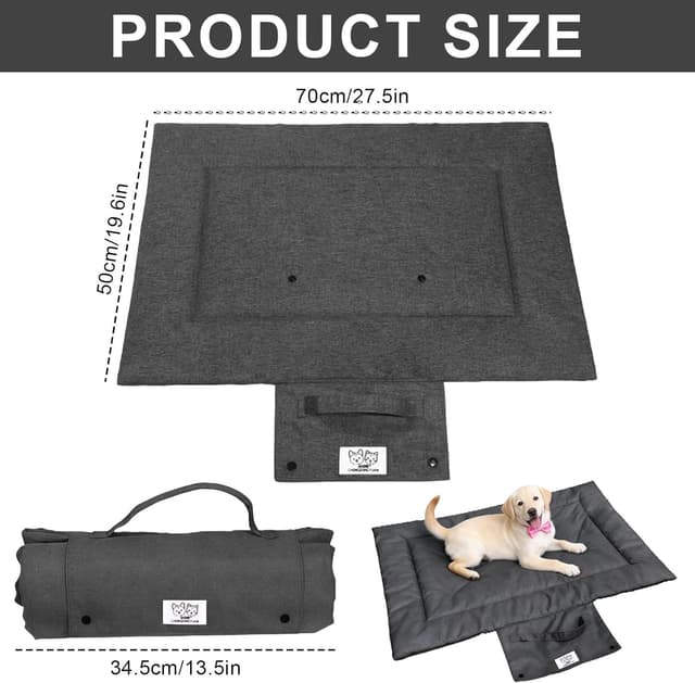 Thumbnail 1 de Jinfanshurich Hundedecke unterwegs 70×50 cm