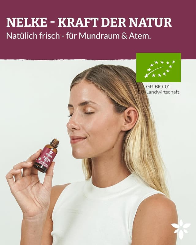 Detalle de Heldengrün BIO Nelkenöl 100% natürl. ätherisches Öl
