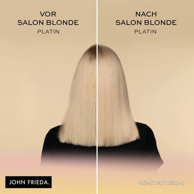 Detalle de John Frieda Salon Blonde – Biondo platino, finitura colorante nutriente da 120 ml