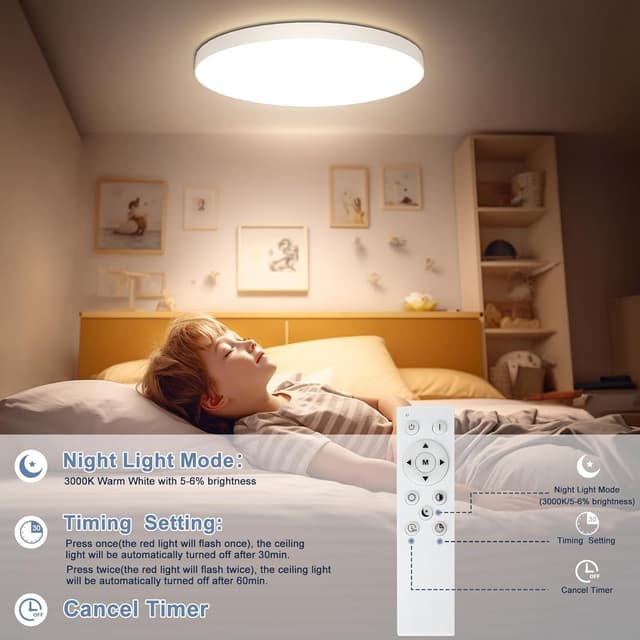 Thumbnail 4 de OUILA Plafón LED Regulable 24W