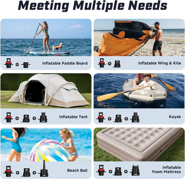 Thumbnail 5 de Peakspeak 20PSI SUP Pumpe