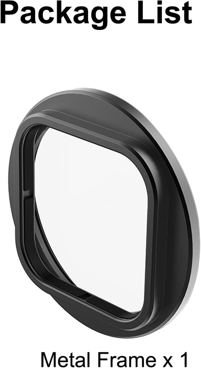 Detalle 2 de PULUZ Metalllinsenschutzrahmen für Insta360 Ace Pro mit Filterhalter für 49-mm ND/CPL-Filter