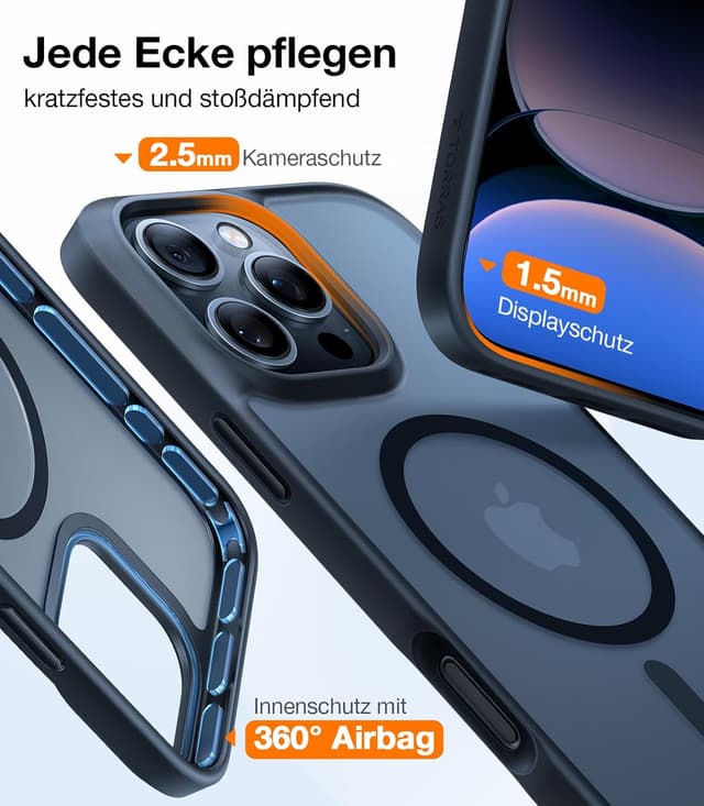 Thumbnail 5 de TORRAS Guardian-Mag iPhone 16 Pro Max Hülle