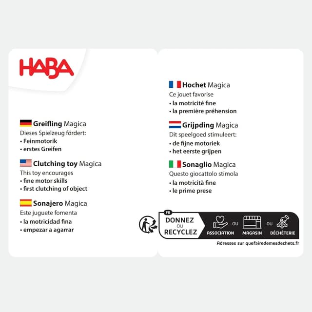 Thumbnail 6 de Bunter HABA Greifling Magica ab 6 Monaten