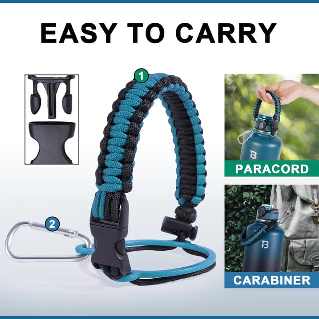 Thumbnail 4 de TOPBADE Borraccia in acciaio inox 1,9 l