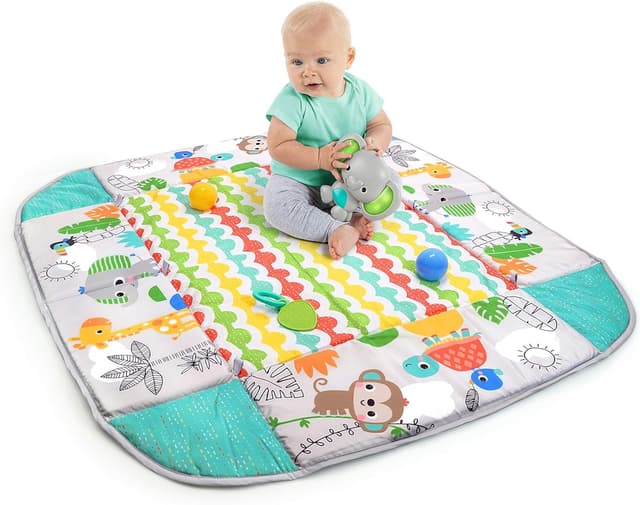 Thumbnail 6 de Bright Starts Erlebnisdecke & Bällebad mit 40 Bällen (5in1) „Totally Tropical“