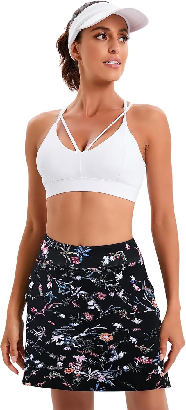 Detalle de Oyamiki Women’s Active Lightweight Skort for Tennis, Running, and Golf